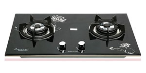  Bếp gas âm kính CANZY CZ 268 HOA