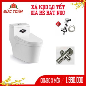 Bàn cầu 1 khối VICTORY VIC 80801