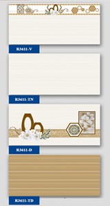 Bộ Gạch ốp tường Hà Thanh R3611