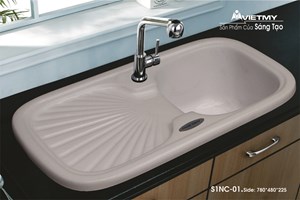 Chậu rửa chén đá nhân tạo S1NC-01