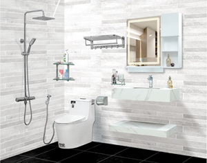 Combo 02 thiết bị vệ sinh 9 món cao cấp 