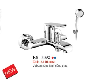 Củ sen tắm nóng lạnh Kassani KS-3092