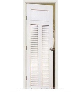 Cửa nhựa dán da màu trắng Y@door YW 12