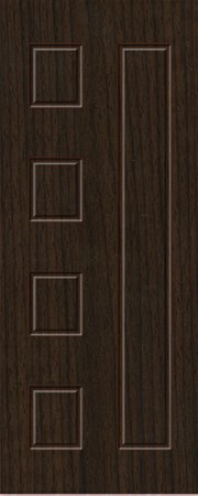 Cửa nhựa đúc nguyên tấm composite VIC 3541