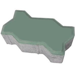 Gạch con sâu nhám xanh