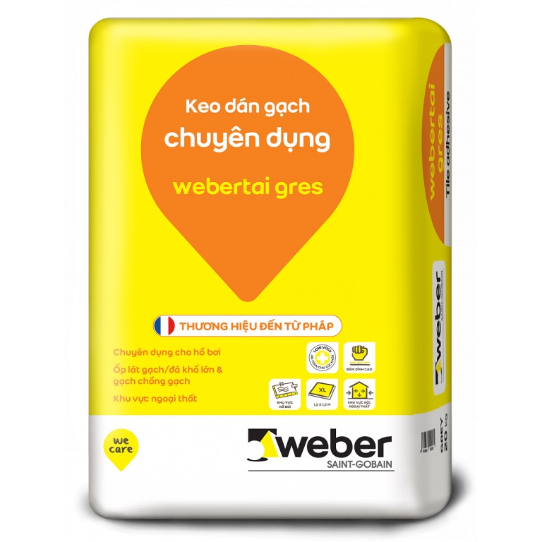 Keo dán gạch Webertai Gres
