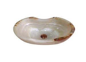 LAVABO ĐÁ TỰ NHIÊN ONYX OVAL1-1