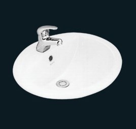 Lavabo dương vành Viglacera CD 1