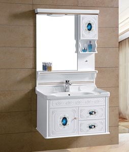 Lavabo tủ PVC chống thấm Kassani KS-1792-80