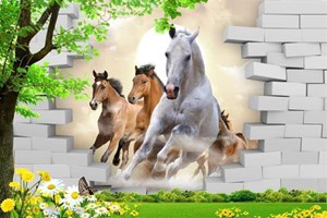 Tranh 3d mã đáo thành công MDB 033